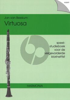 Beekum Virtuosa (Speel-Studieboek vergevorderde Klarinettist)