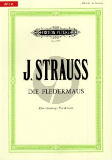 Strauss Die Fledermaus Klavierauszug (Joachim Freyer)