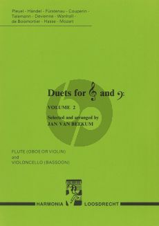 van Beekum Duets vol.2 treble and bassclef instruments