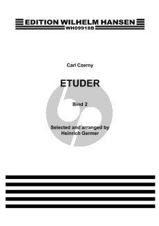 Czerny Germer Selected Studies for Piano Vol.2 - 32 Studies selected from Op.299 and Op.834 (edited by Heinrich Germer)