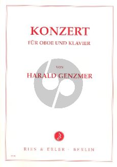 Genzmer Concerto GeWV 254 Oboe und Klavier (1994)