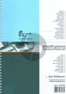 Blakeson Smooth Groove for Trombone (Treble Clef with CD)