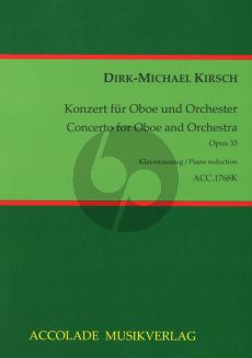 Kirsch Konzert Oboe und Orchester Klavierauszug