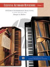 Album Essential Keyboard Repertoire Vol.1 - 100 Early Intermediate Selections Baroque to Modern for Piano Solo (Book)