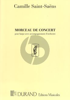 Saint-Saens Morceau de Concert Piano Reduction (Harp and Orchestra)