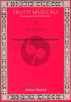 Toccata per Organo di varj Autori Vol.1 (Ansalone-Cimino-Frescobaldi-Macque-Pasquini) (edited by Jolanda Scarpa)