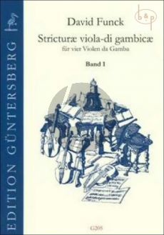 Stricturae Viola di Gambicae Vol.1 (Stucke 1 - 16) (4 Violas da Gamba)