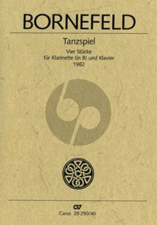 Bornefeld Tanzspiel Klarinette und Klavier (4 Stucke 1982) (Peter Thalheimer)