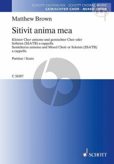 Sitivit anima mea