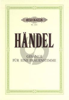 Handel 30 Gesänge für eine Frauenstimmme (aus Opern und Oratorien)