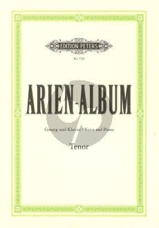 Arien Album (Tenor) (Dorffel/Soldan) (Beruhmte Arien aus Oratoiren und Opern)