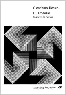 Rossini Il Carnevale SSTB-Klavier (ed. Guido Johannes Joerg)