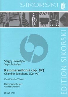 Prokofieff Kammersinfonie für Kammerorchester