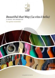 Piovani Beautiful that way Guitar Ensemble (Minnebo)