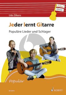 Zilkens Jeder lernt Gitarre - Populäre Lieder und Schlager