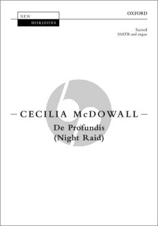 McDowall De Profundis (Night Raid) SSATB-Organ