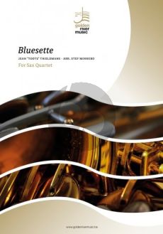 Bluesette for Sax Quartet (Score and Parts) (Arr. Stef Minnebo)