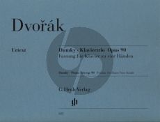 Dvorak Dumky Trio Op.90 (Version for Piano 4 Hands) (edited by Klaus Doge) (Henle-Urtext)