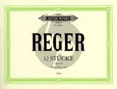 Reger 12 Stucke Op.59 vol.2 No. 7-12 fur Orgel