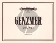 Genzmer Sonate GeWV 424 Flote und Orgel (1992)