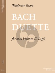 Bach Duette 2 Violinen (1. Lage) (Twarz)