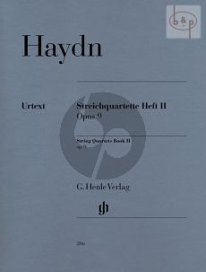 Streichquartette Vol. 2 Op. 9 (Stimmen)