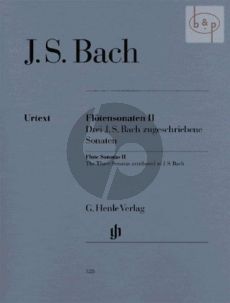 Bach Floten-Sonaten Vol.2 (Drei Bach zugeschriebene Sonaten) (Hans Eppstein) (Henle-Urtext)