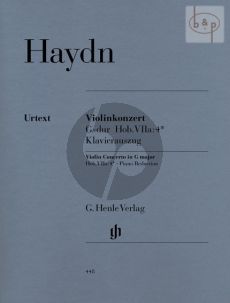 Concerto G-major (Hob. VIIa:4*) Violin and Orchestra Edition vor Violin and Piano