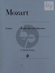 Werke 2 Klaviere Partitur ( 2 copies needed for performance)