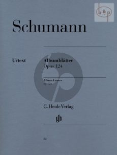 Schumann Albumblatter Op.124 Klavier (Ernst Herttrich) (Henle-Urtext)