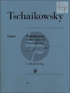 Concerto D-major Op.35 Violin and Orchestra Ausgabe fur Violine und Klavier