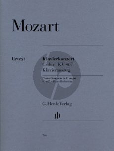 Mozart Concerto C-major KV 467 (Piano-Orch.) (piano red.) (Henle-Urtext)