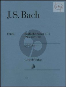 Englische Suite Vol.2 (No.4 - 6) (BWV 809 - 811) (without fingering)