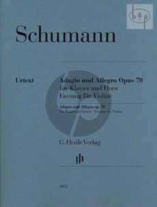 Adagio & Allegro Op.70 (Violin Version) (edited by Ernst Herttrich)