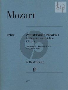 Wunderkind Sonaten Vol.1 KV 6 - 9 (edited by W.D.Seiffert) (fingering and bowing B.Schmid)