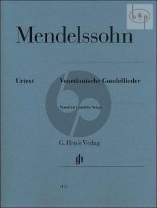 Mendelssohn Venetianische Gondellieder Klavier (edited by Ernst Herttrich and Rudolf Elvers)