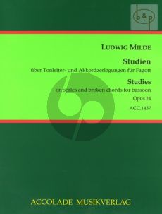 Studien uber Tonleiter- und Akkordzerlegungen Op.24