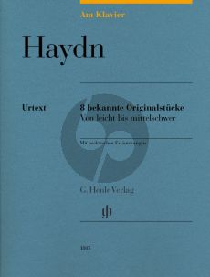 Haydn Haydn am Klavier (8 Bekannte Originalwerke) (Von leicht bis schwer) (edited Sylvia Hewig-Troscher)