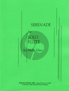 Glass Serenade for Flute Solo