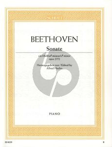 Beethoven Sonate cis-moll Op.27 No.2 Klavier (Mondschein Sonate) (Alfred Hoehn)