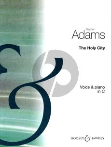 Adam The Holy City Medium-High Voice (C)-Piano