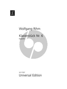 Rihm  Klavierstuck No.6 - Bagatellen