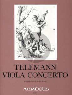 Telemann Concerto G-major TWV 51:G9 Viola-Str.-Bc Ausgabe Viola und Klavier (edited Franz Beyer) (Amadeus)