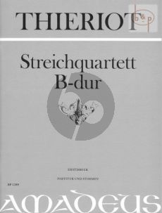 Streichquartet B-dur Part./Stimmen