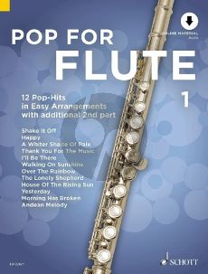 Pop For Flute (12 Pop-Hits in Easy Arrangements) Vol.1 1-2 Flutes