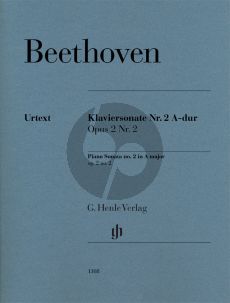 Beethoven Sonate A-dur Op.2 No.2 Klavier (Henle)