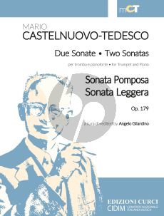 Castelnuovo-Tedesco 2 Sonatas Op.179 Trumpet-Piano (edited by Angelo Gilardino)