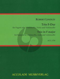 Lindley Trio F-Dur Fagott[Vc.]-Viola und Violoncello (Part./Stimmen)