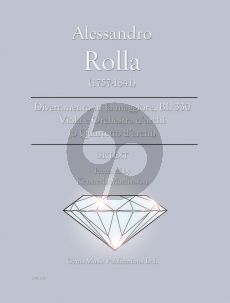 Rolla Divertimento in fa maggiore BI. 330 Viola e Orchestra d'archi Score - Parts (Prepared and Edited by Kenneth Martinson) (Urtext)