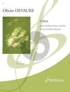 Devaure Célian for Bass Trombone and Piano